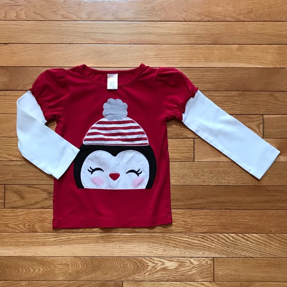 GYMBOREE MIX N MATCH BLUE w// Little Man L//S TEE 12 18 2T 3T NWT